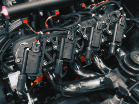 Frankenstein F Series Valve Cover to Holley Smart Coil Brackets