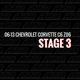 Stage 3 Performance Package (2006-2013 Chevrolet Corvette C6 Z06) PARTS ONLY