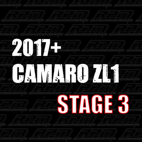 2017+ Camaro ZL1 Stage 3 Performance Package