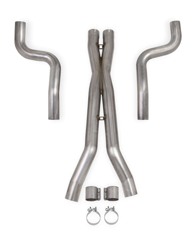 HOOKER BLACKHEART RACE ONLY MID PIPES (FITS LONG-TUBE HEADERS)